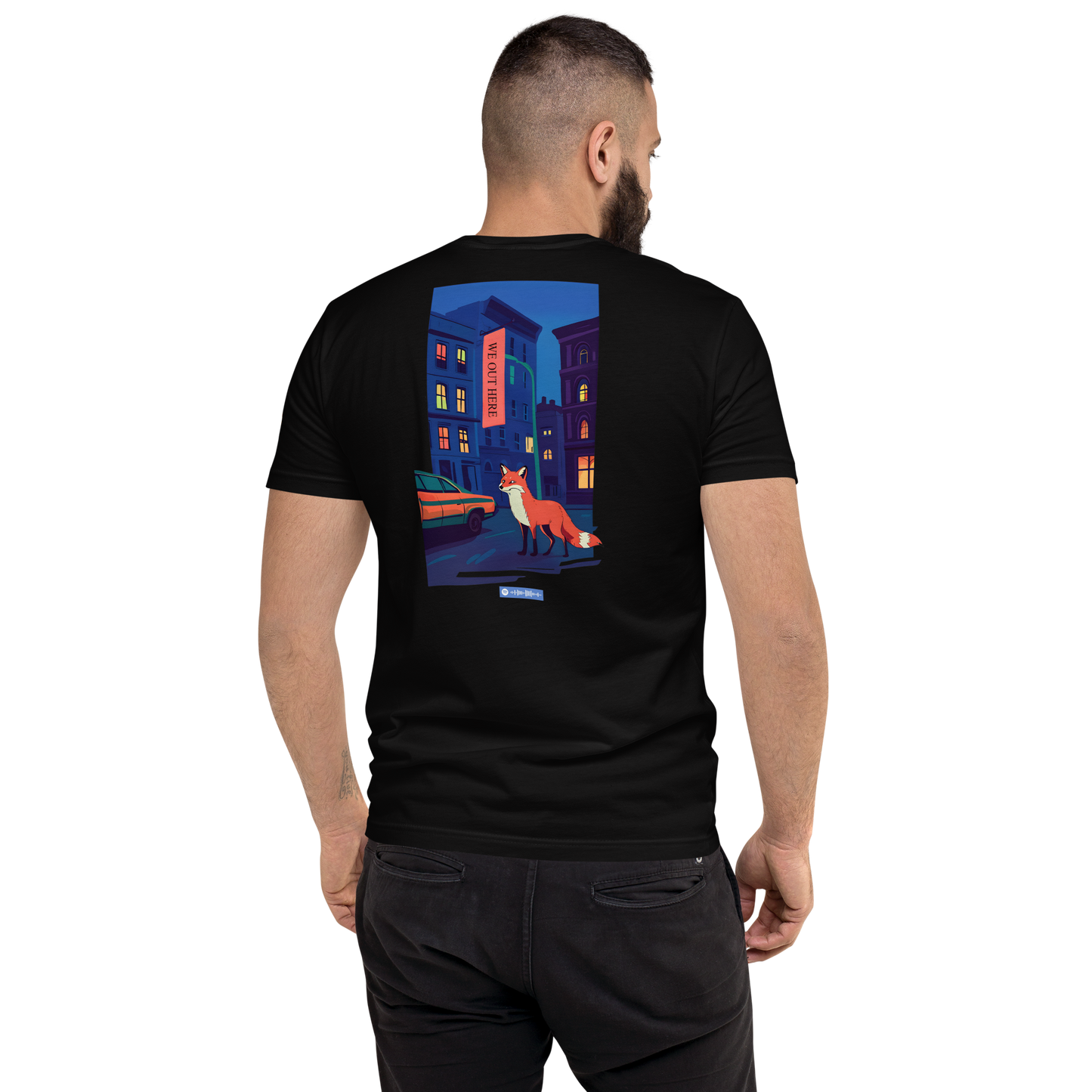 Premium Organic Music-Inspired Tees with Spotify Code | Pyramason MTD7