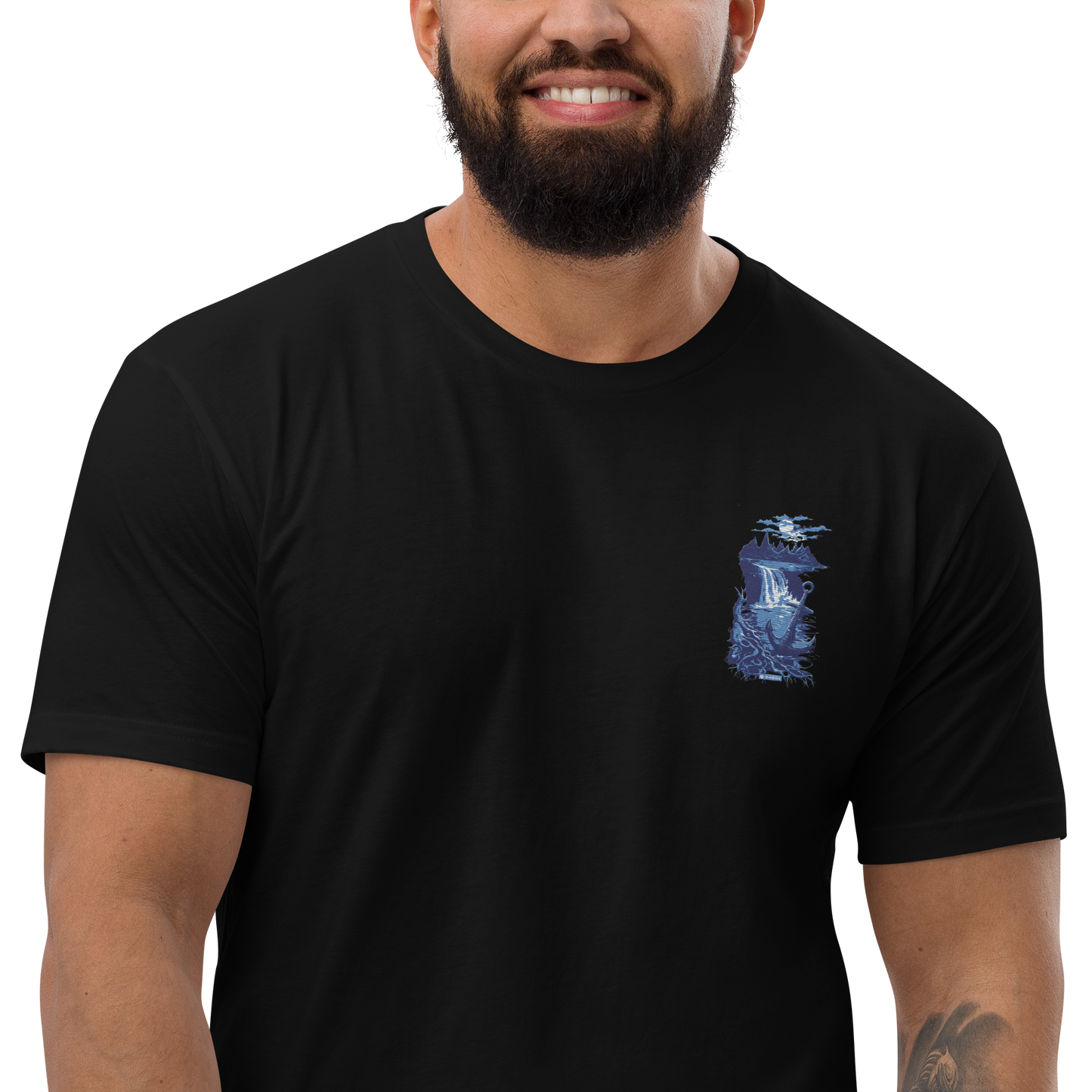 Premium Organic Music-Inspired Tees with Spotify Code | Pyramason MTD8