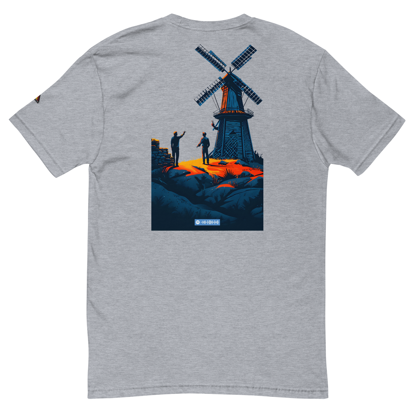 Premium Organic Music-Inspired Tees with Spotify Code | Pyramason MTD9