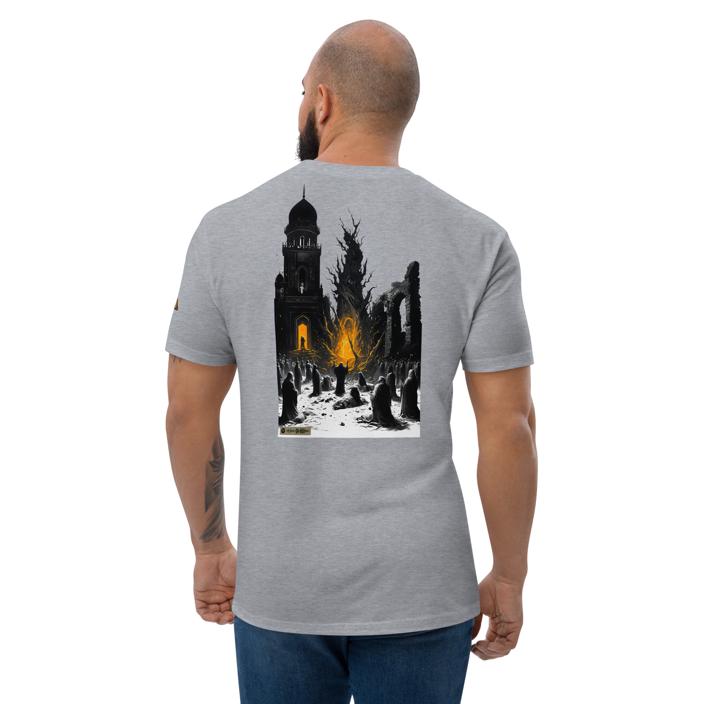 Premium Organic Music-Inspired Tees with Spotify Code | Pyramason MTD5