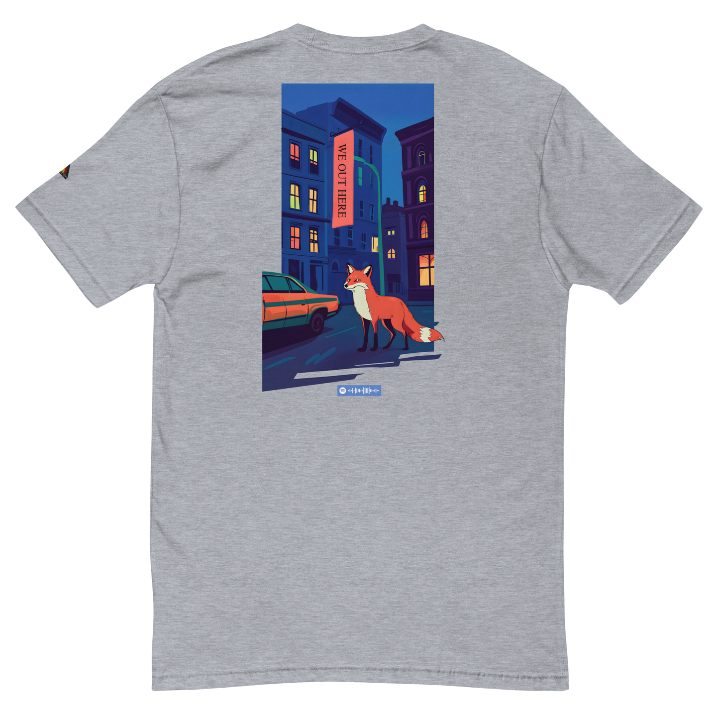 Premium Organic Music-Inspired Tees with Spotify Code | Pyramason MTD7