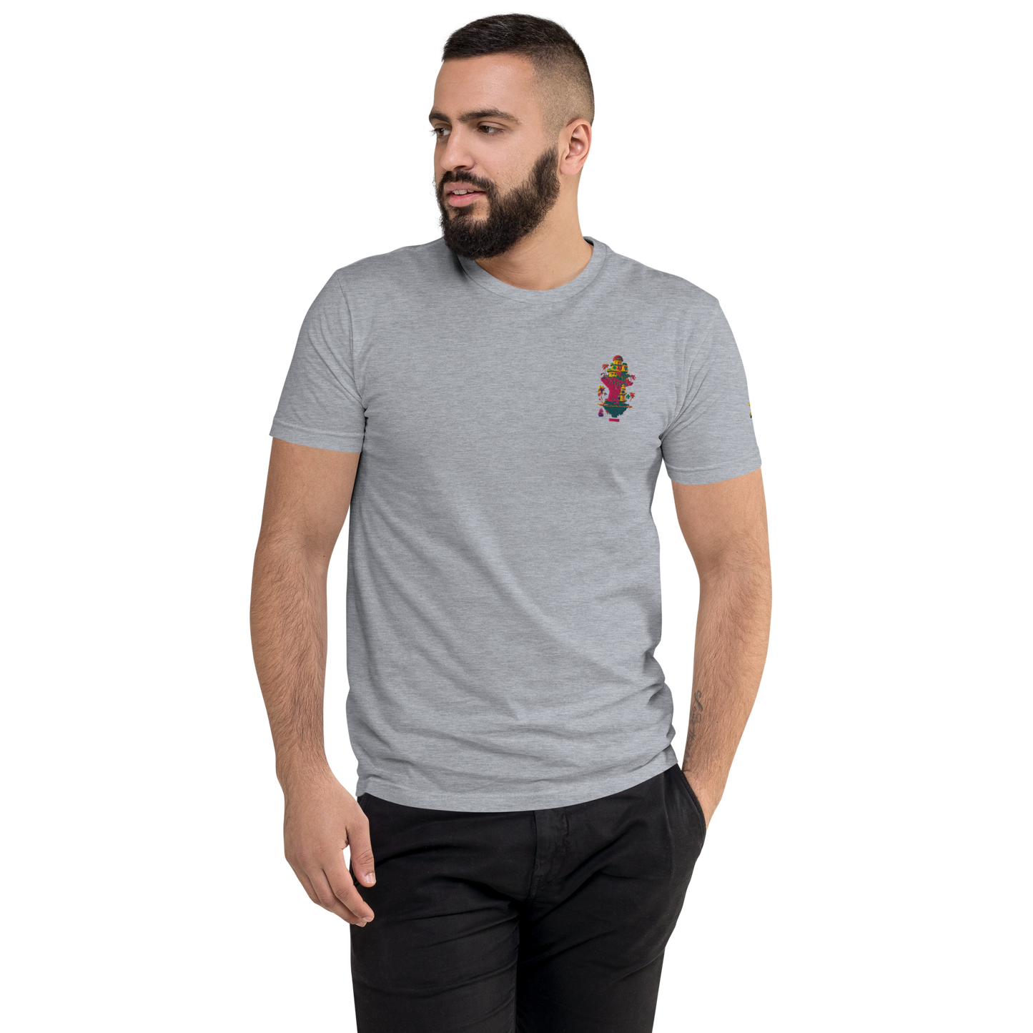 Premium Organic Music-Inspired Tees with Spotify Code | Pyramason MTD2