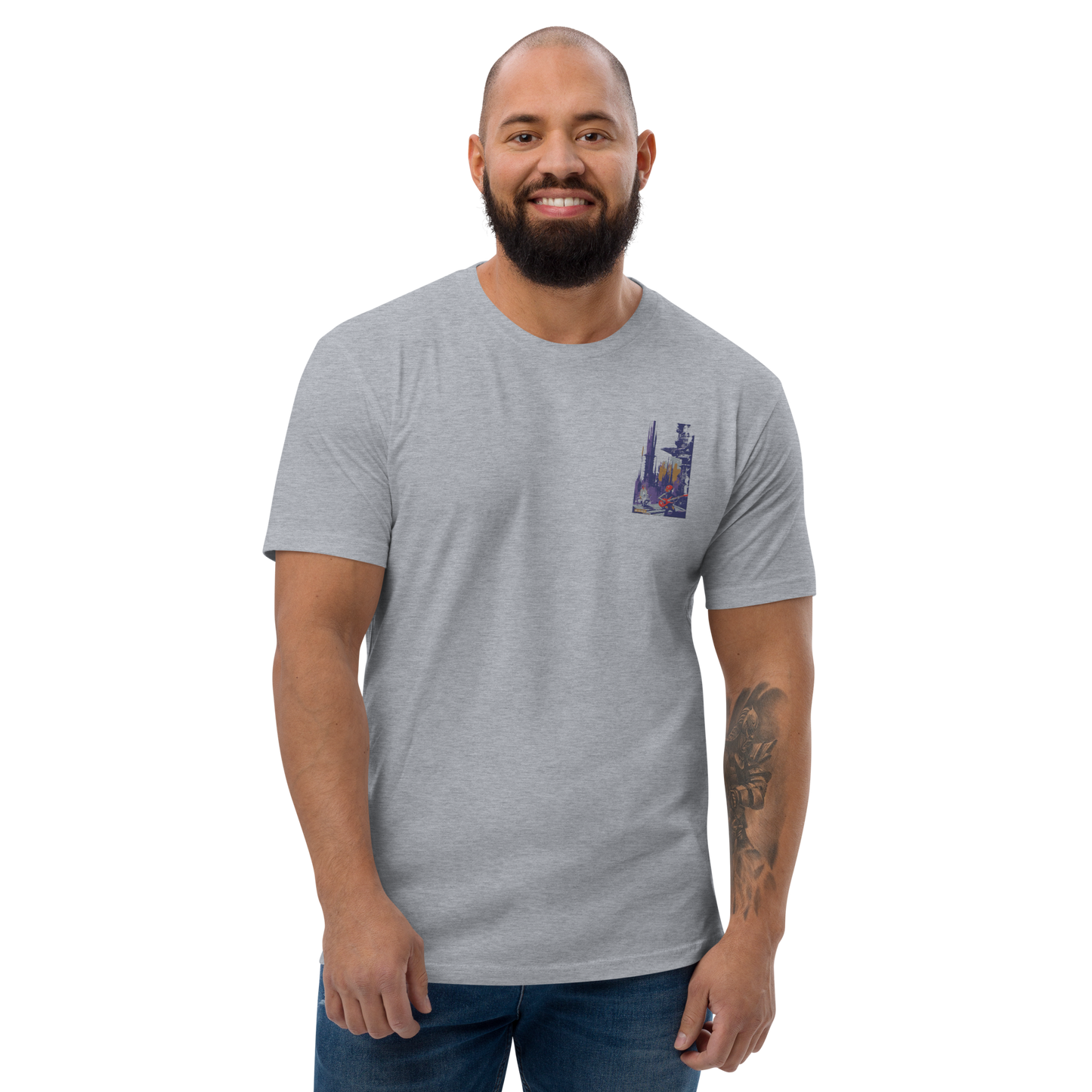Premium Organic Music-Inspired Tees with Spotify Code | Pyramason MTD3