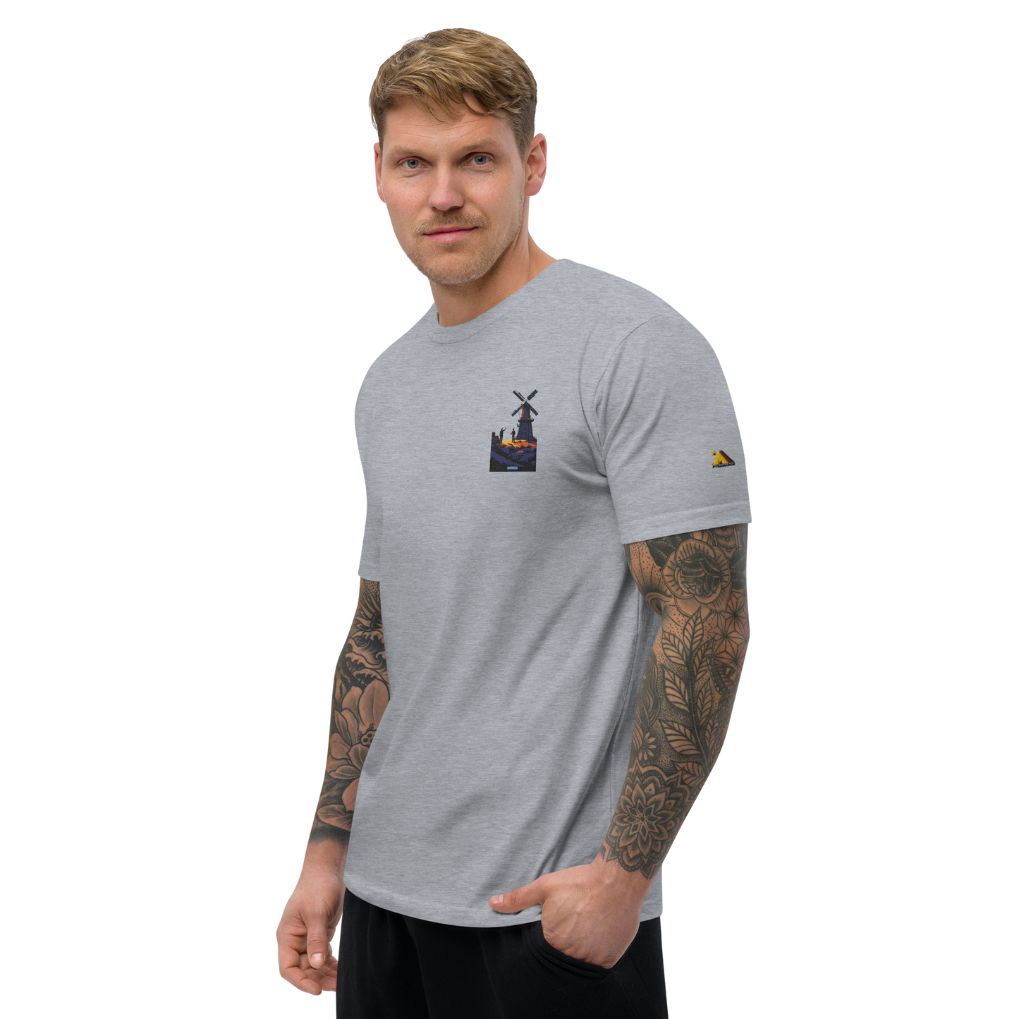 Premium Organic Music-Inspired Tees with Spotify Code | Pyramason MTD9