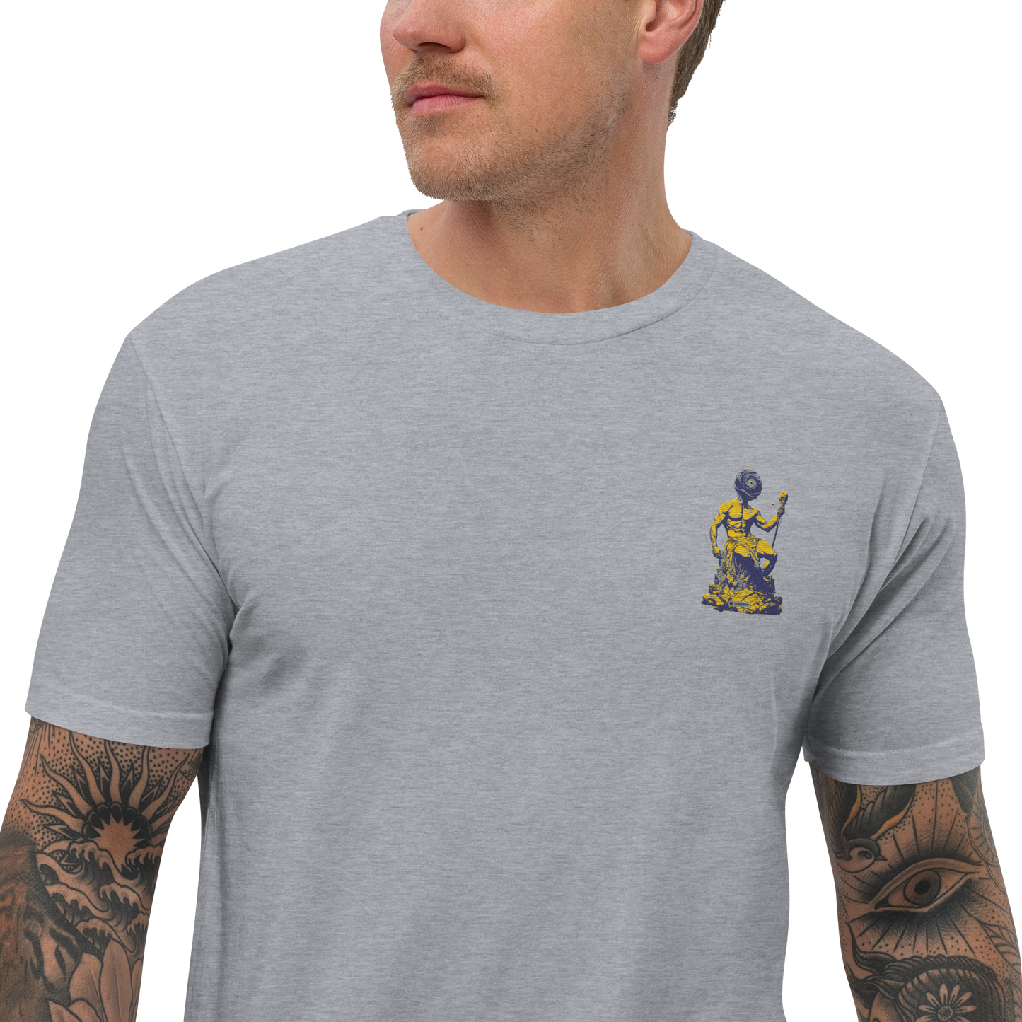 Premium Organic Music-Inspired Tees with Spotify Code | Pyramason MTD1