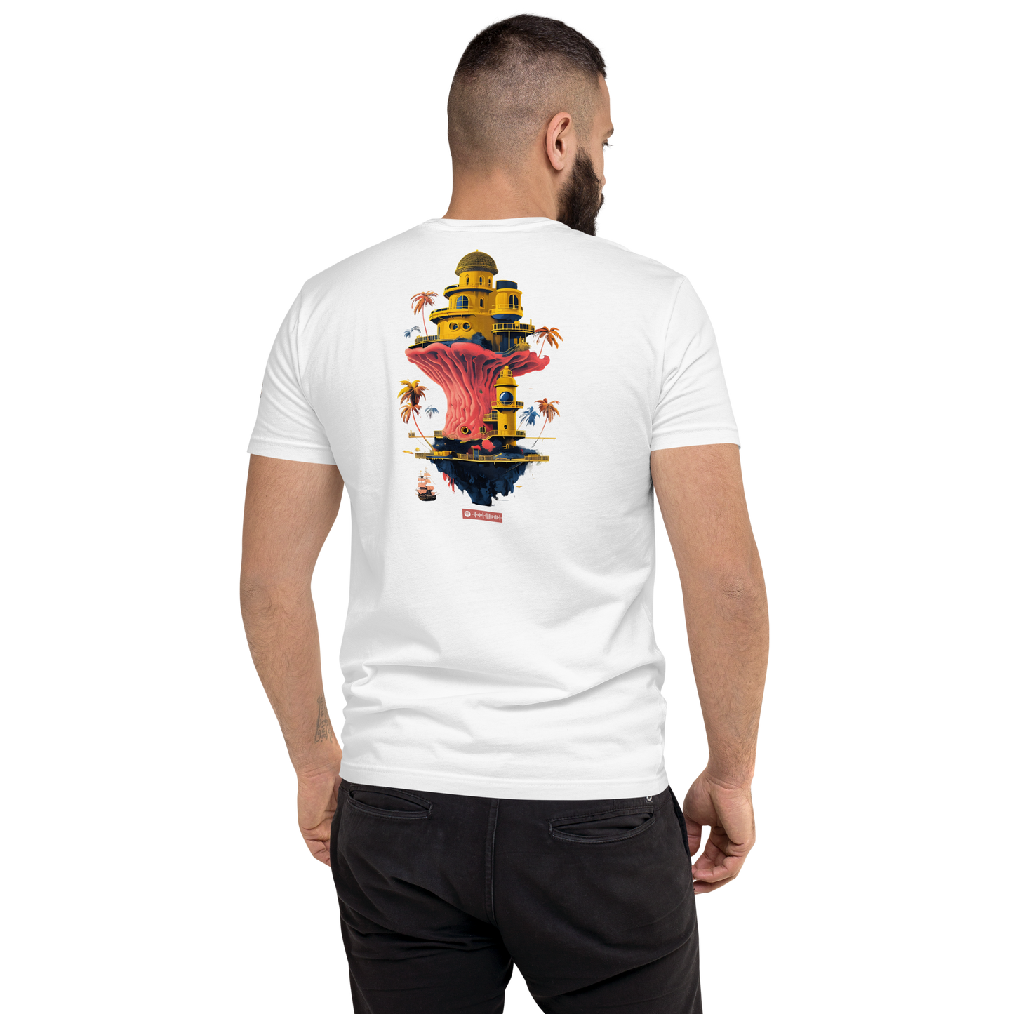Premium Organic Music-Inspired Tees with Spotify Code | Pyramason MTD2