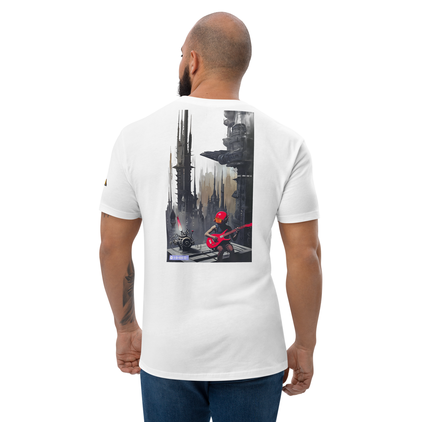 Premium Organic Music-Inspired Tees with Spotify Code | Pyramason MTD3