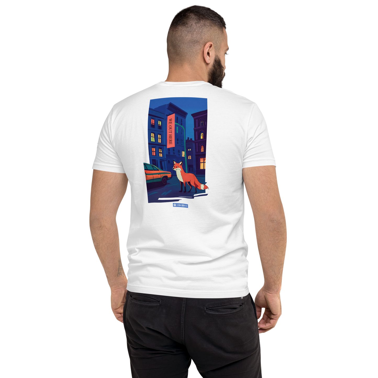 Premium Organic Music-Inspired Tees with Spotify Code | Pyramason MTD7