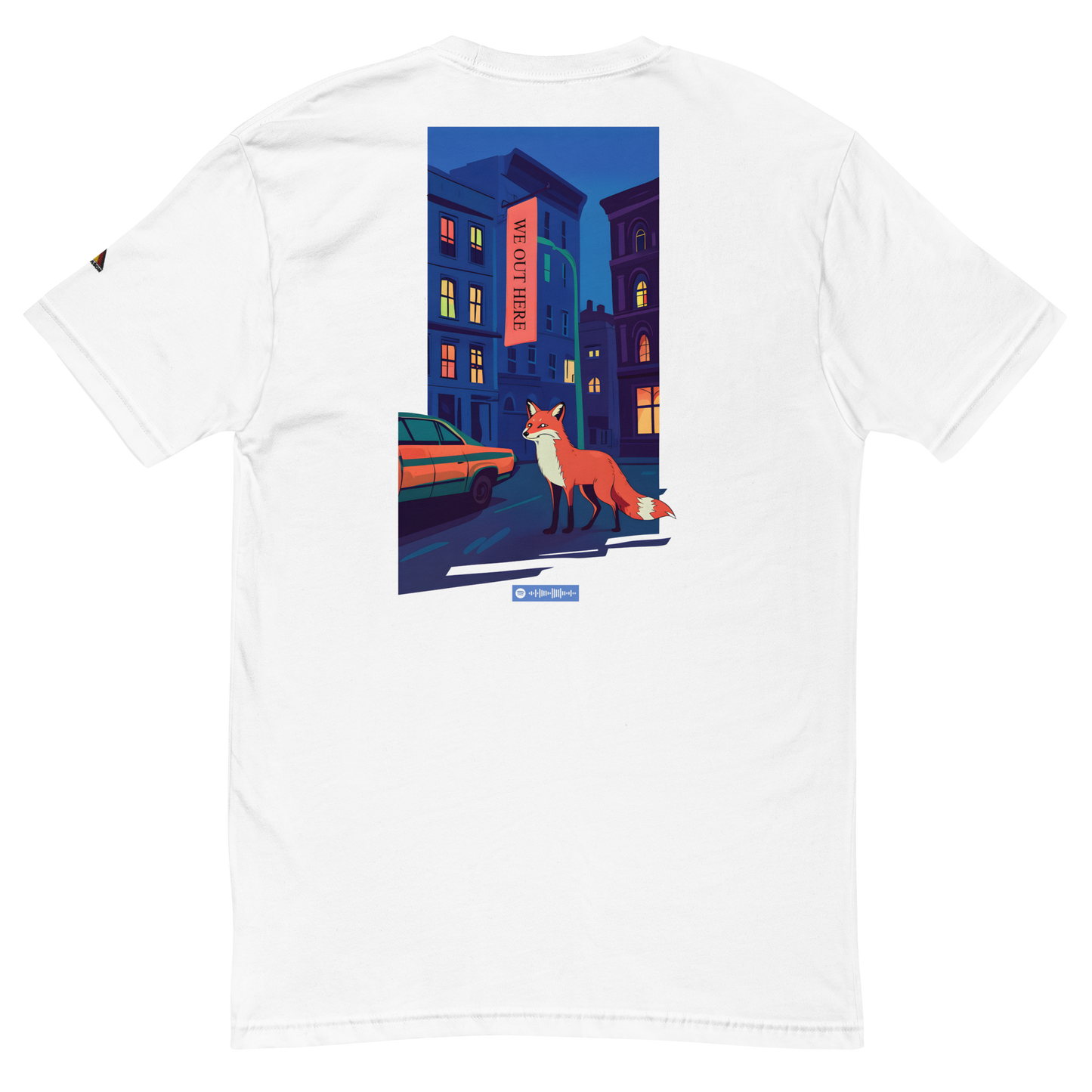 Premium Organic Music-Inspired Tees with Spotify Code | Pyramason MTD7