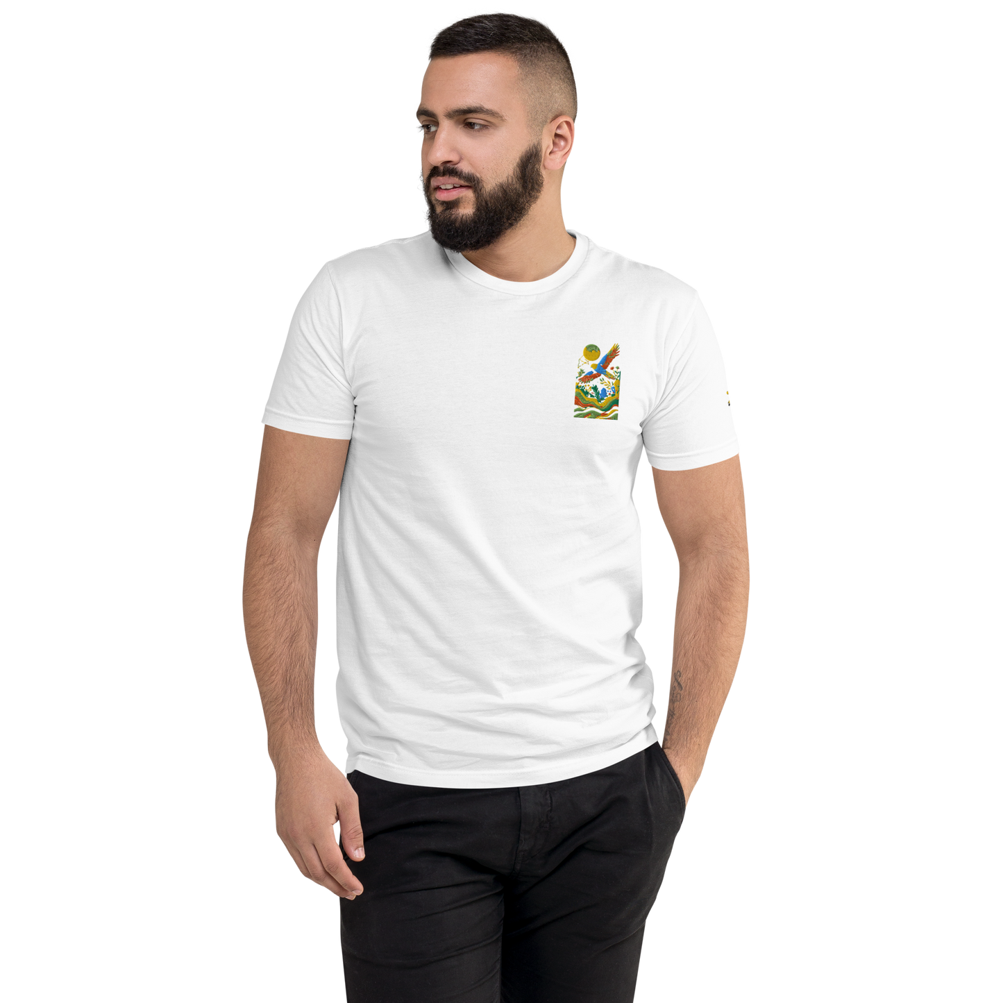 Premium Organic Music-Inspired Tees with Spotify Code | Pyramason MTD4