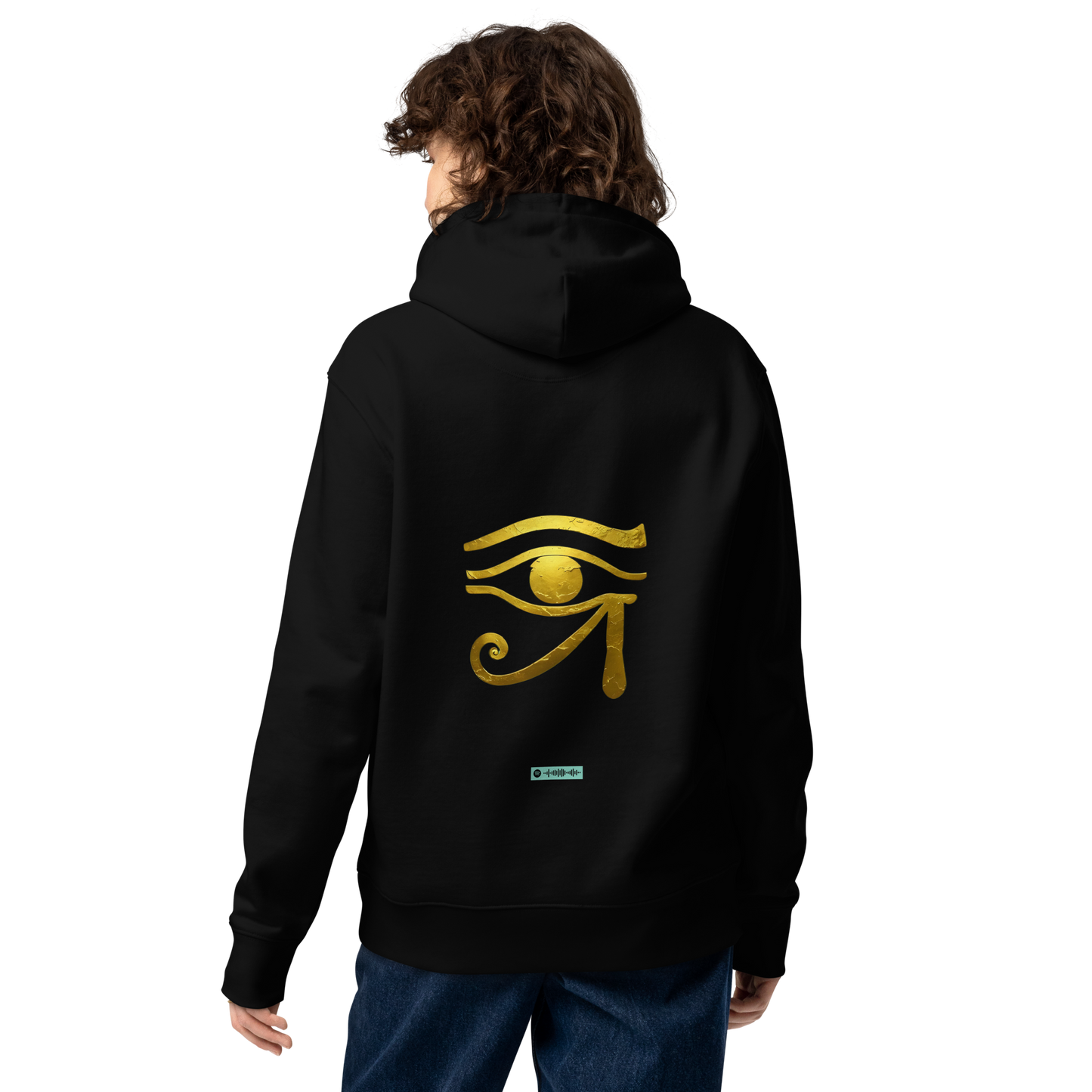 Premium Organic Music-Inspired Hoodie with Spotify Code | Pyramason MHD6