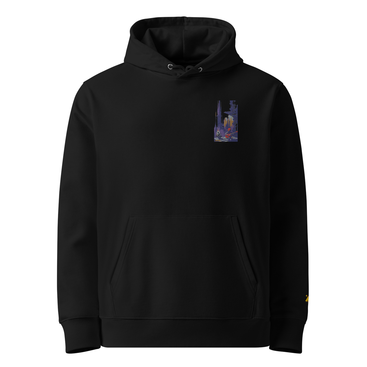 Premium Organic Music-Inspired Hoodie with Spotify Code | Pyramason MHD3