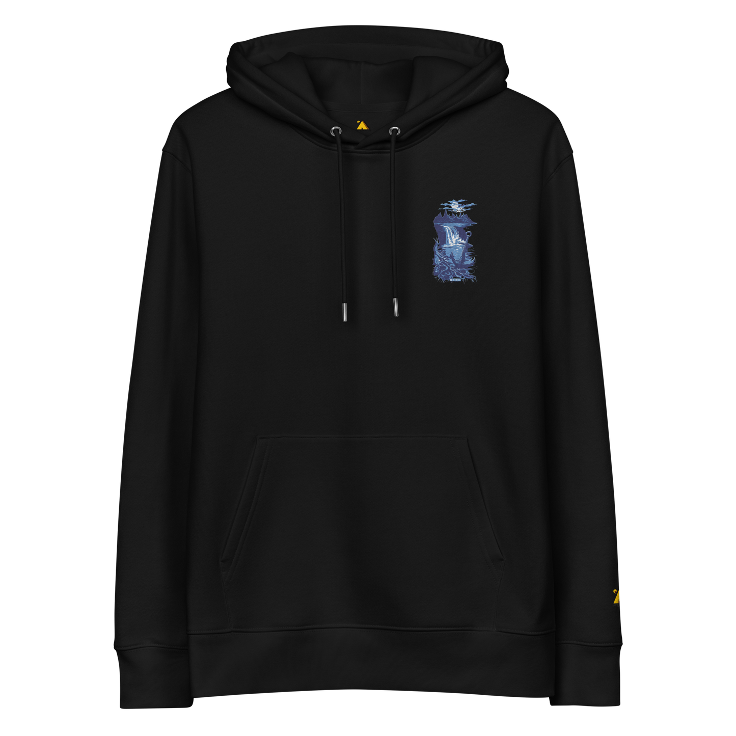 Premium Organic Music-Inspired Hoodie with Spotify Code | Pyramason MHD8
