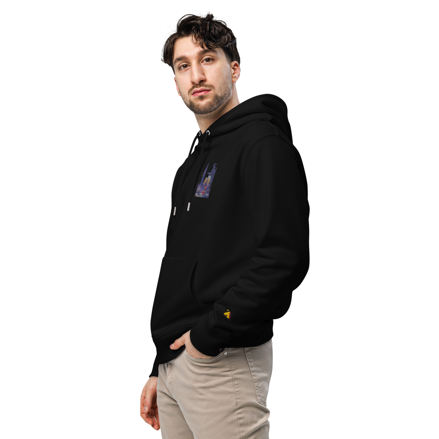 Premium Organic Music-Inspired Hoodie with Spotify Code | Pyramason MHD3