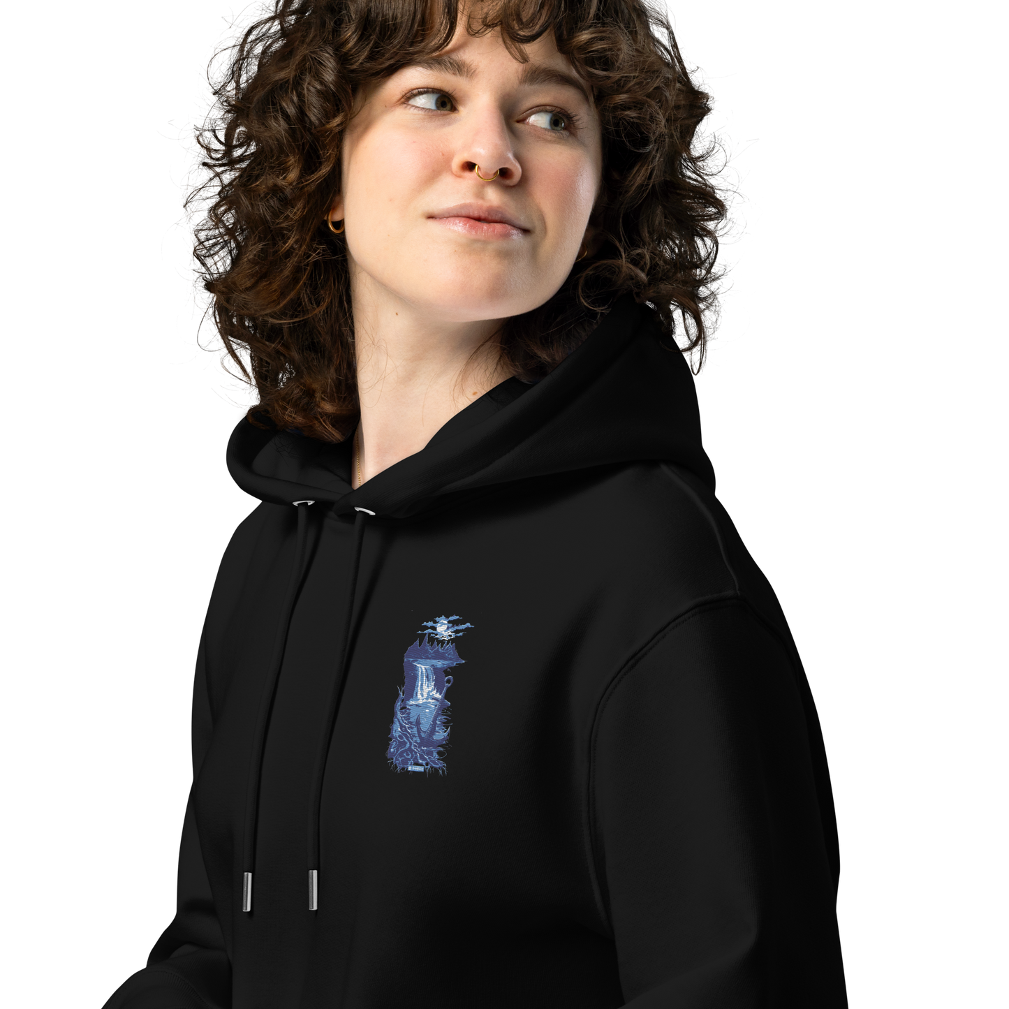 Premium Organic Music-Inspired Hoodie with Spotify Code | Pyramason MHD8