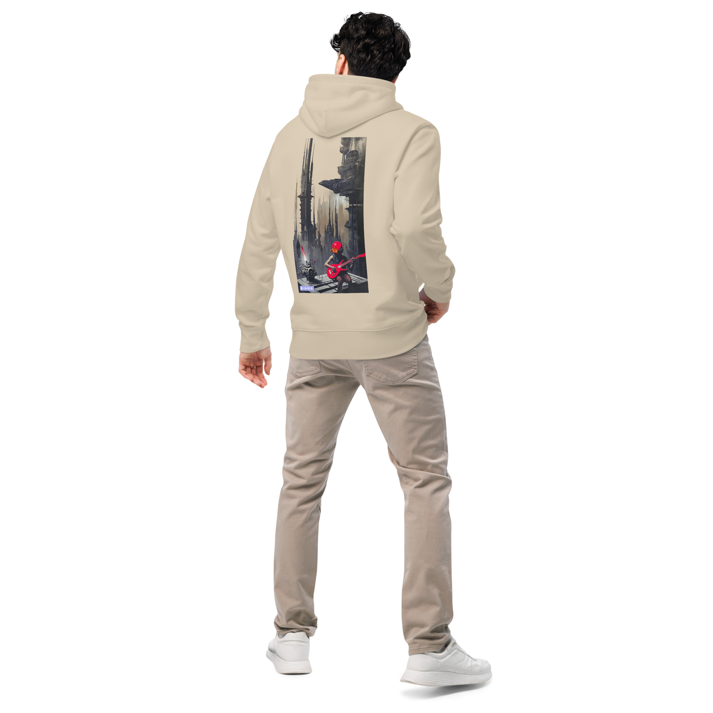 Premium Organic Music-Inspired Hoodie with Spotify Code | Pyramason MHD3