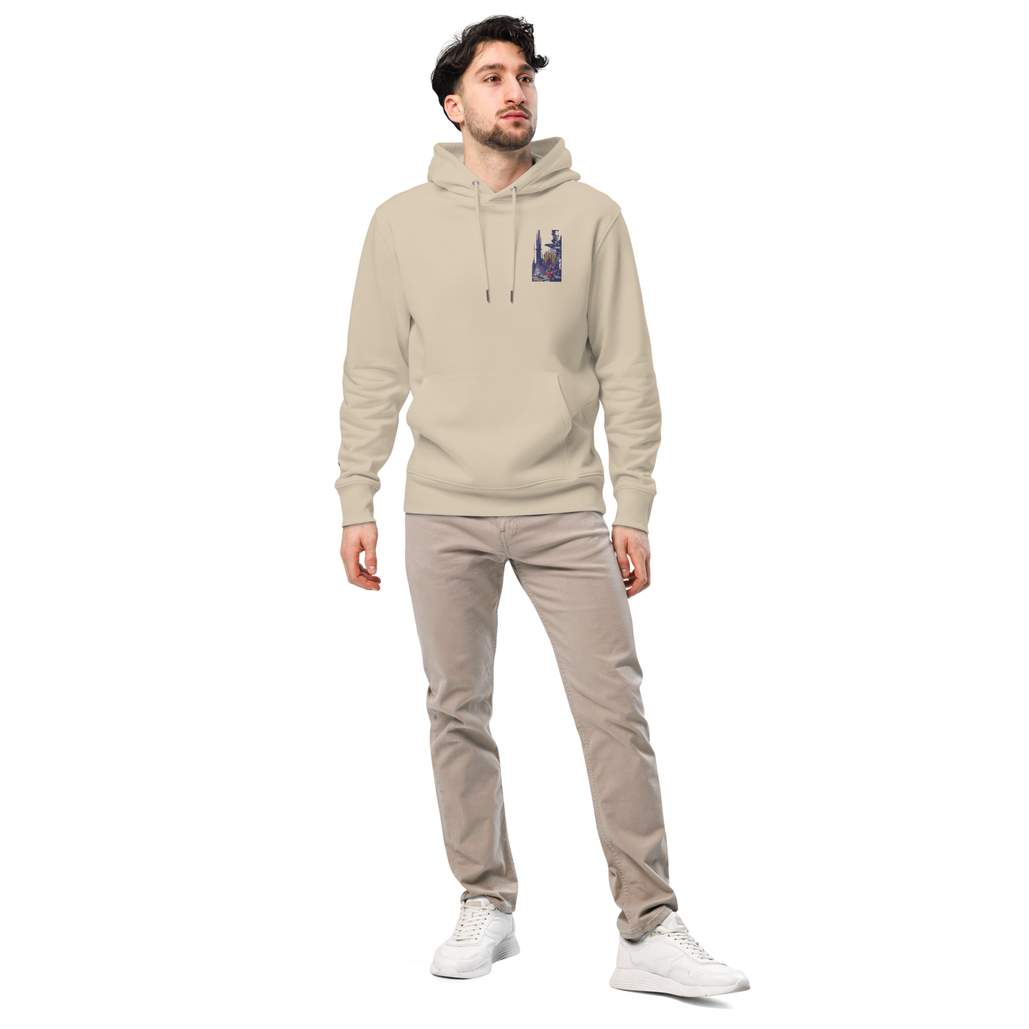 Premium Organic Music-Inspired Hoodie with Spotify Code | Pyramason MHD3