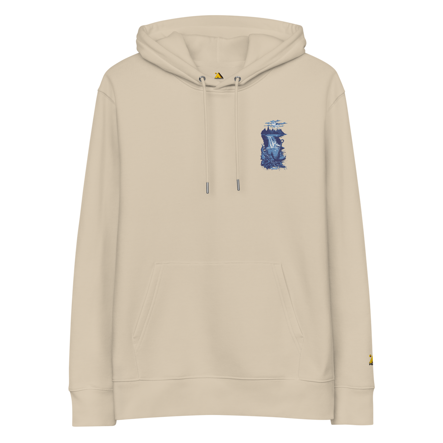 Premium Organic Music-Inspired Hoodie with Spotify Code | Pyramason MHD8