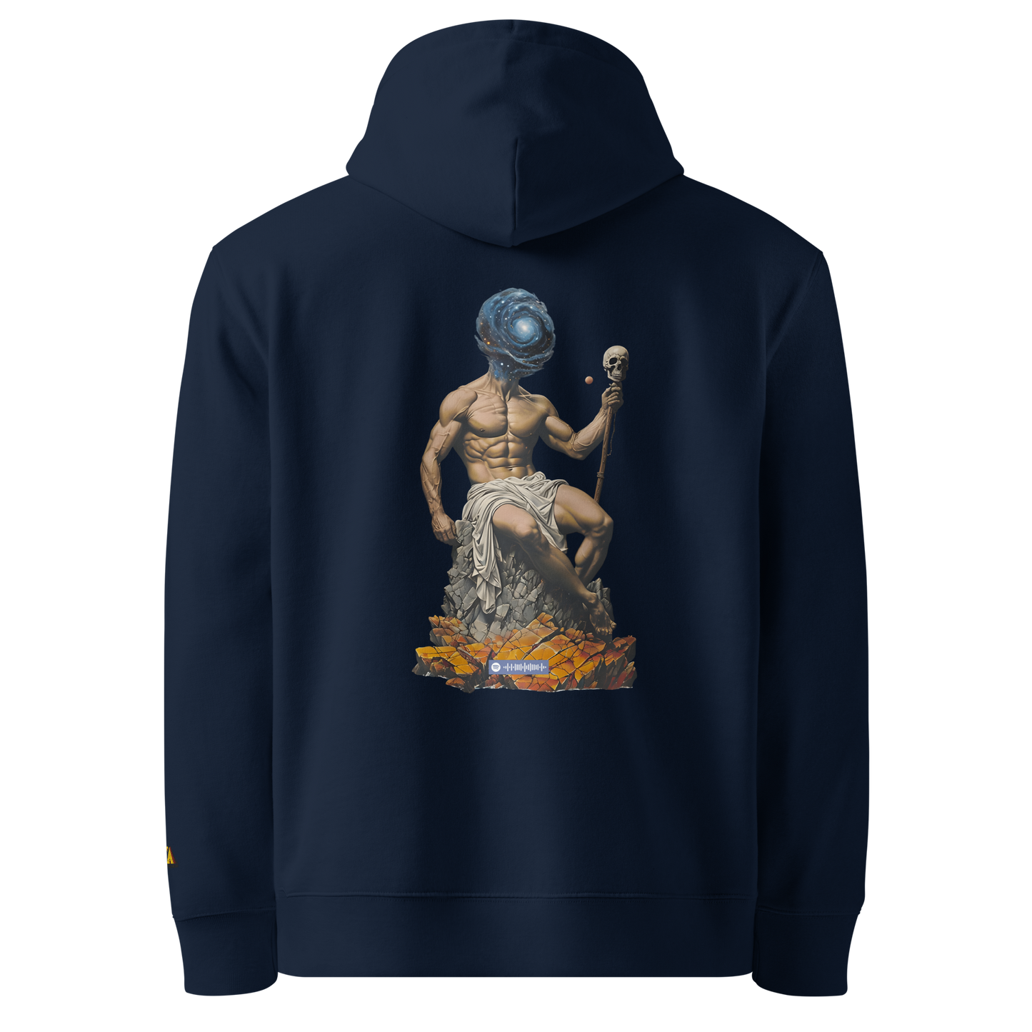 Premium Organic Music-Inspired Hoodie with Spotify Code | Pyramason MHD1