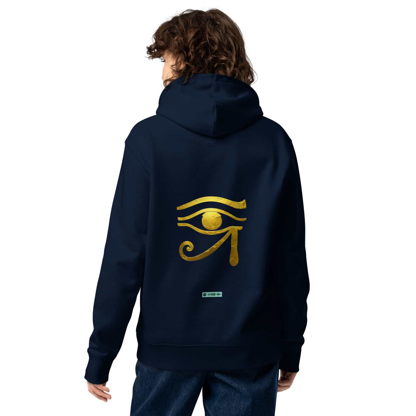 Premium Organic Music-Inspired Hoodie with Spotify Code | Pyramason MHD6