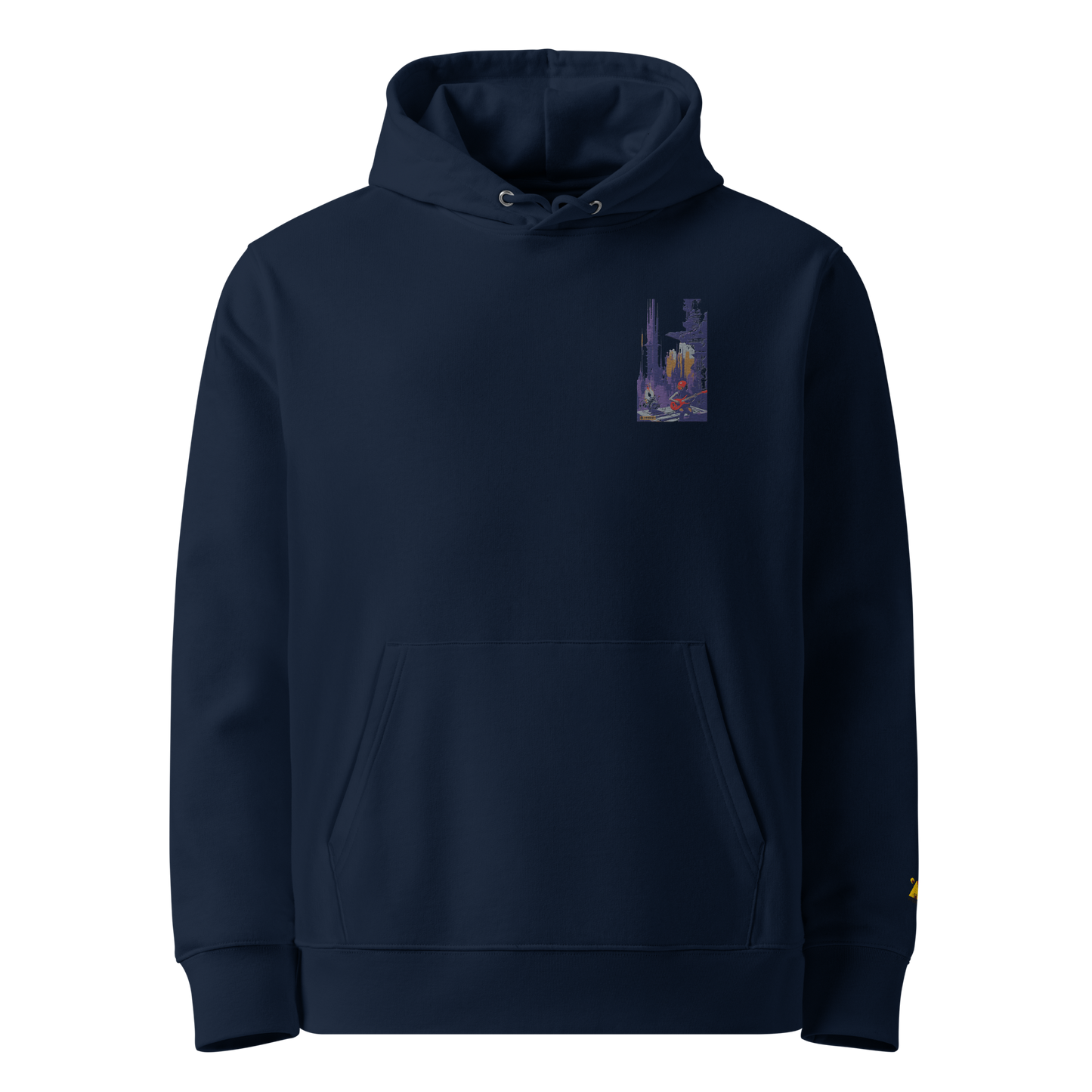 Premium Organic Music-Inspired Hoodie with Spotify Code | Pyramason MHD3