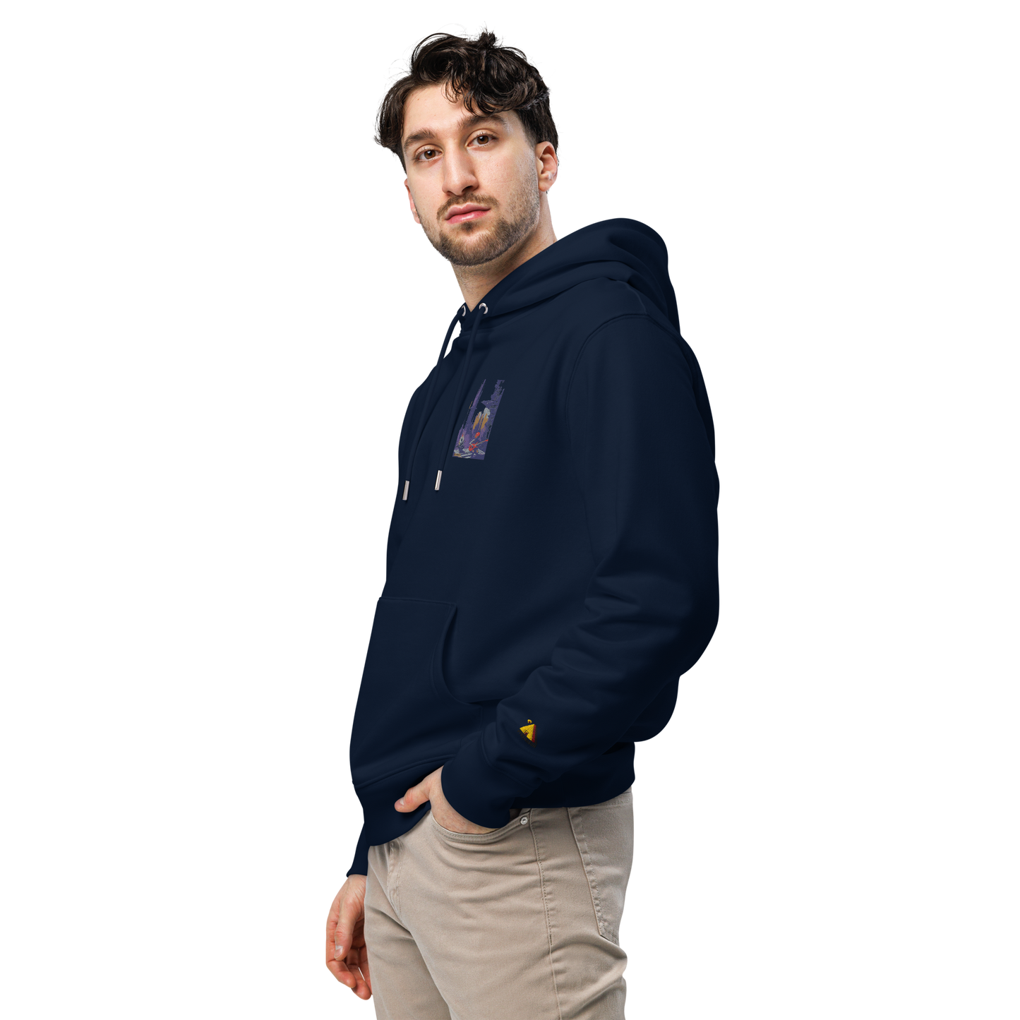 Premium Organic Music-Inspired Hoodie with Spotify Code | Pyramason MHD3