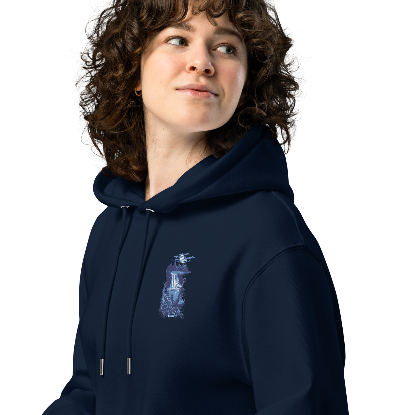 Premium Organic Music-Inspired Hoodie with Spotify Code | Pyramason MHD8