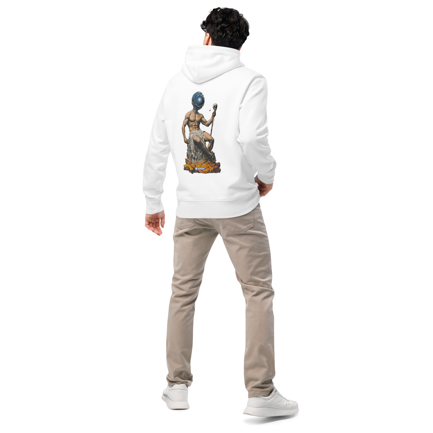 Premium Organic Music-Inspired Hoodie with Spotify Code | Pyramason MHD1
