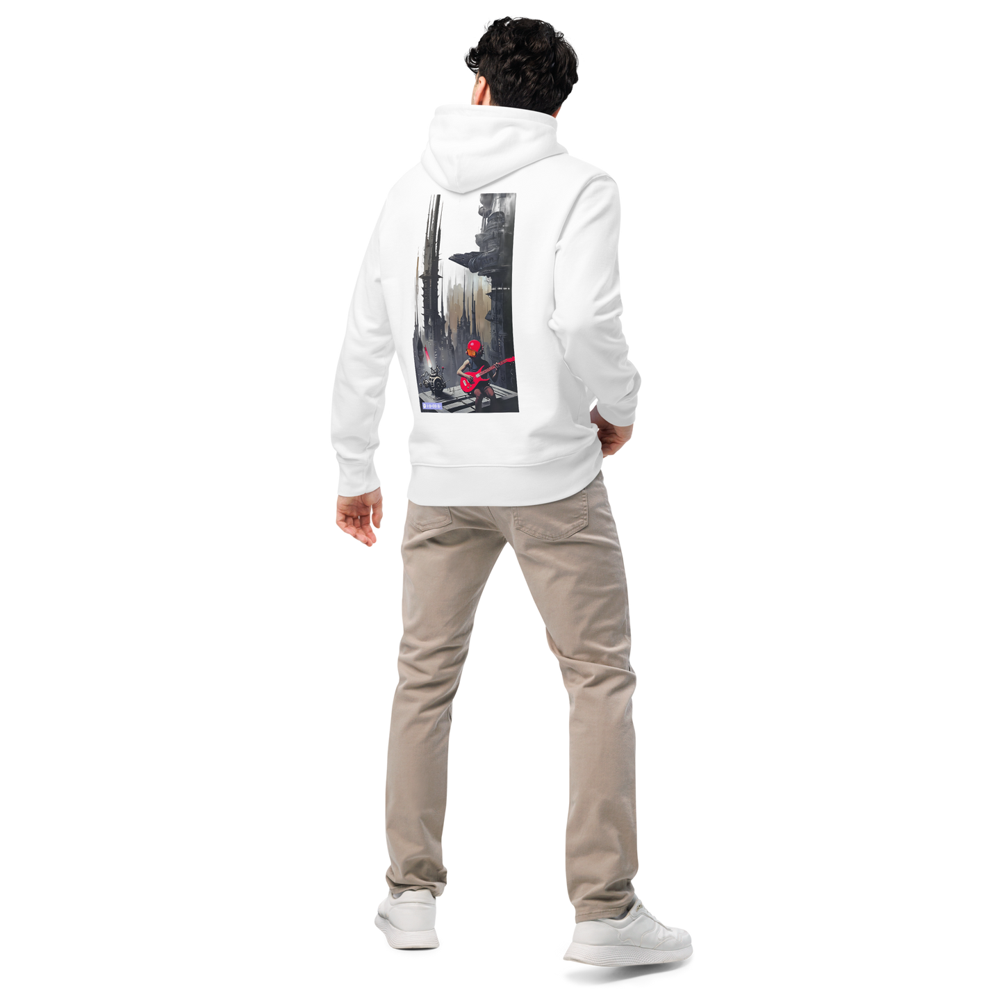 Premium Organic Music-Inspired Hoodie with Spotify Code | Pyramason MHD3