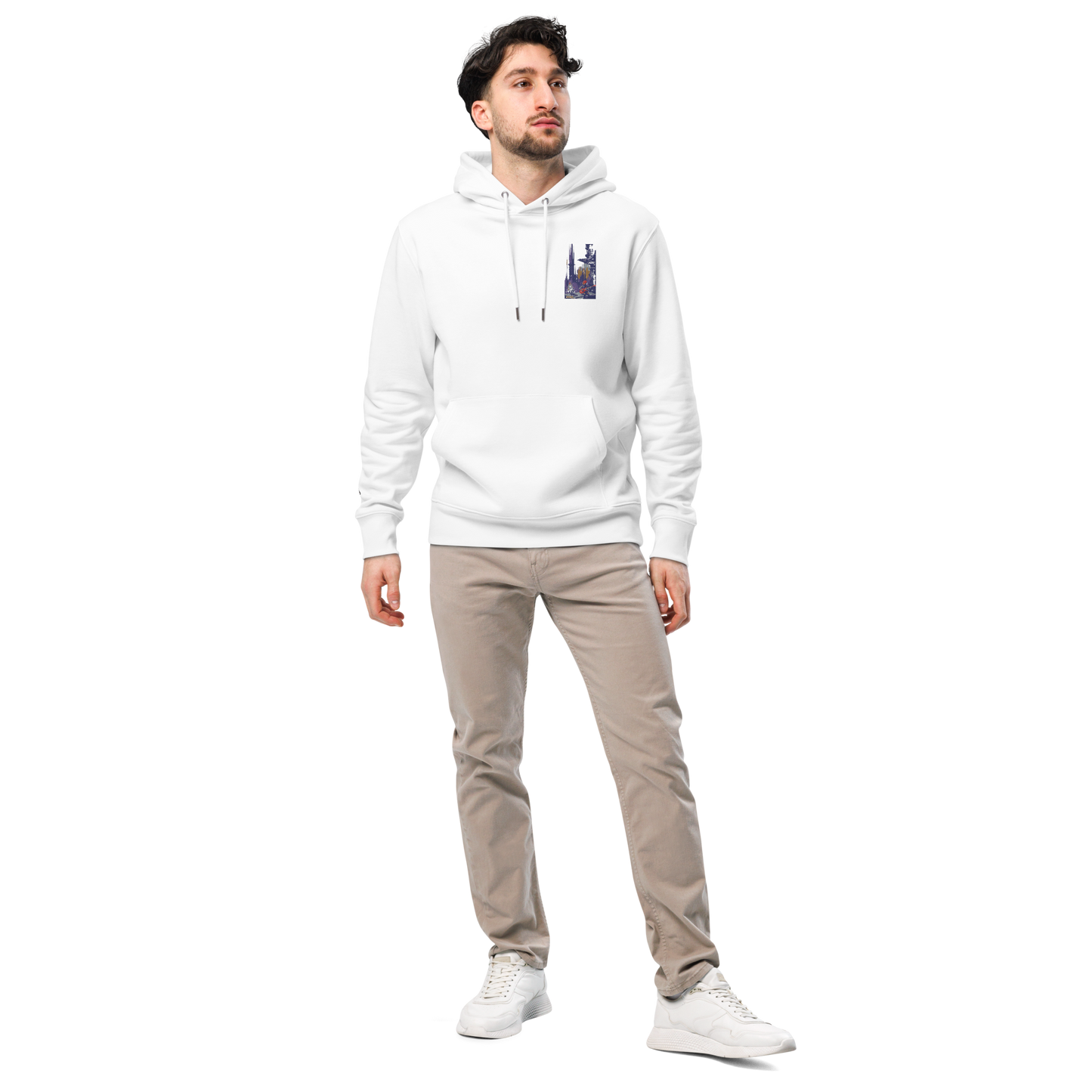 Premium Organic Music-Inspired Hoodie with Spotify Code | Pyramason MHD3