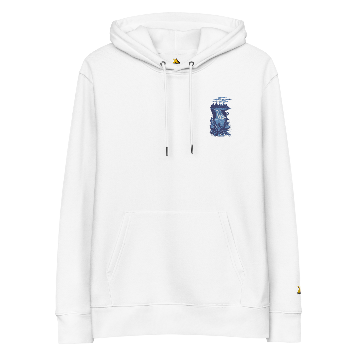 Premium Organic Music-Inspired Hoodie with Spotify Code | Pyramason MHD8
