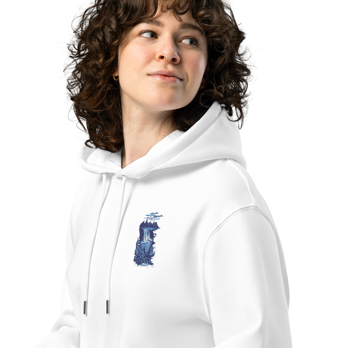 Premium Organic Music-Inspired Hoodie with Spotify Code | Pyramason MHD8