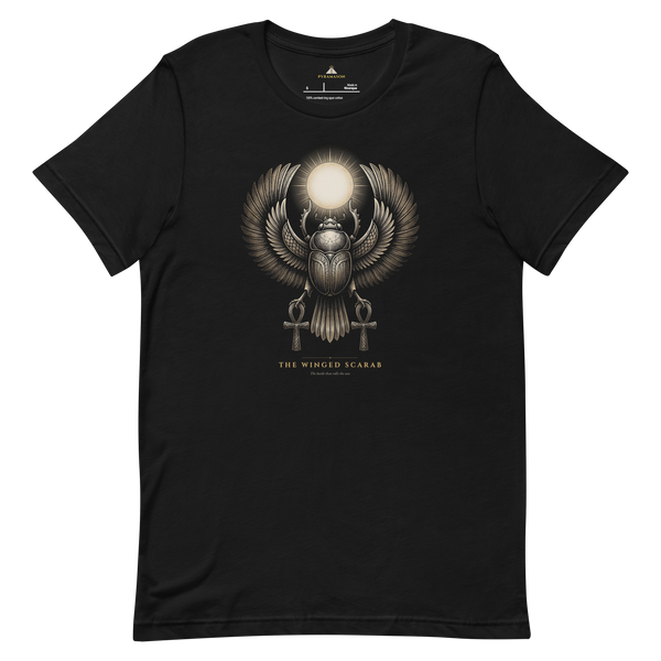The Winged Scarab t-shirt, Pyramason
