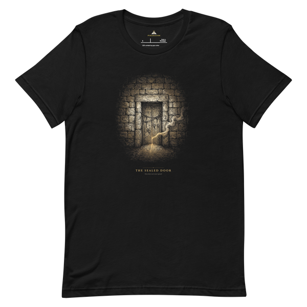 The Sealed Door t-shirt, Pyramason