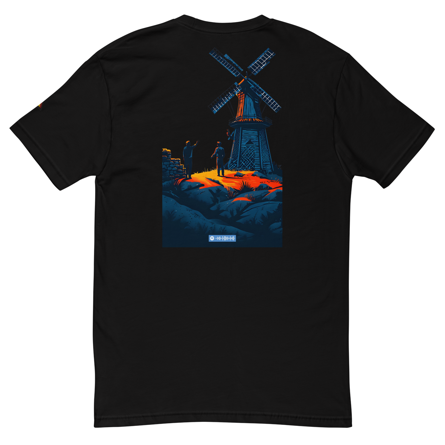 Premium Organic Music-Inspired Tees with Spotify Code | Pyramason MTD9