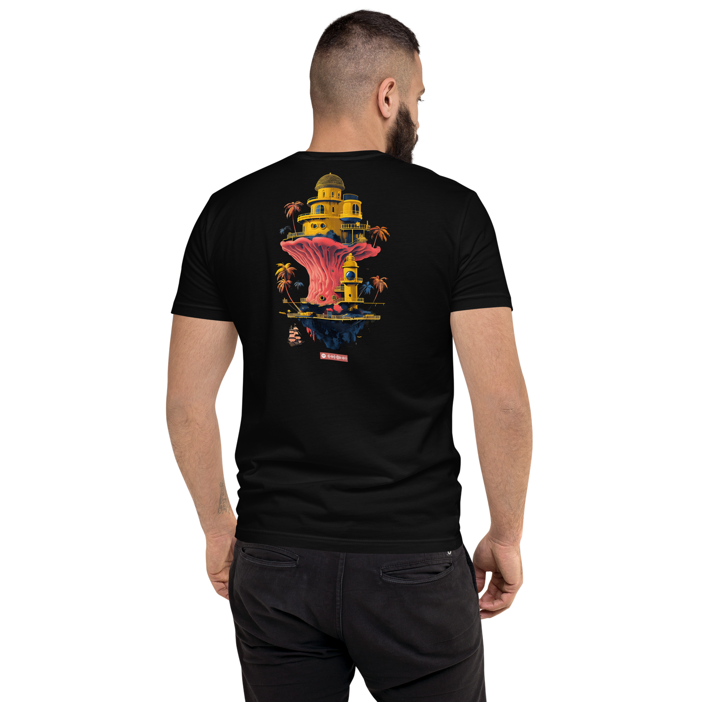 Premium Organic Music-Inspired Tees with Spotify Code | Pyramason MTD2