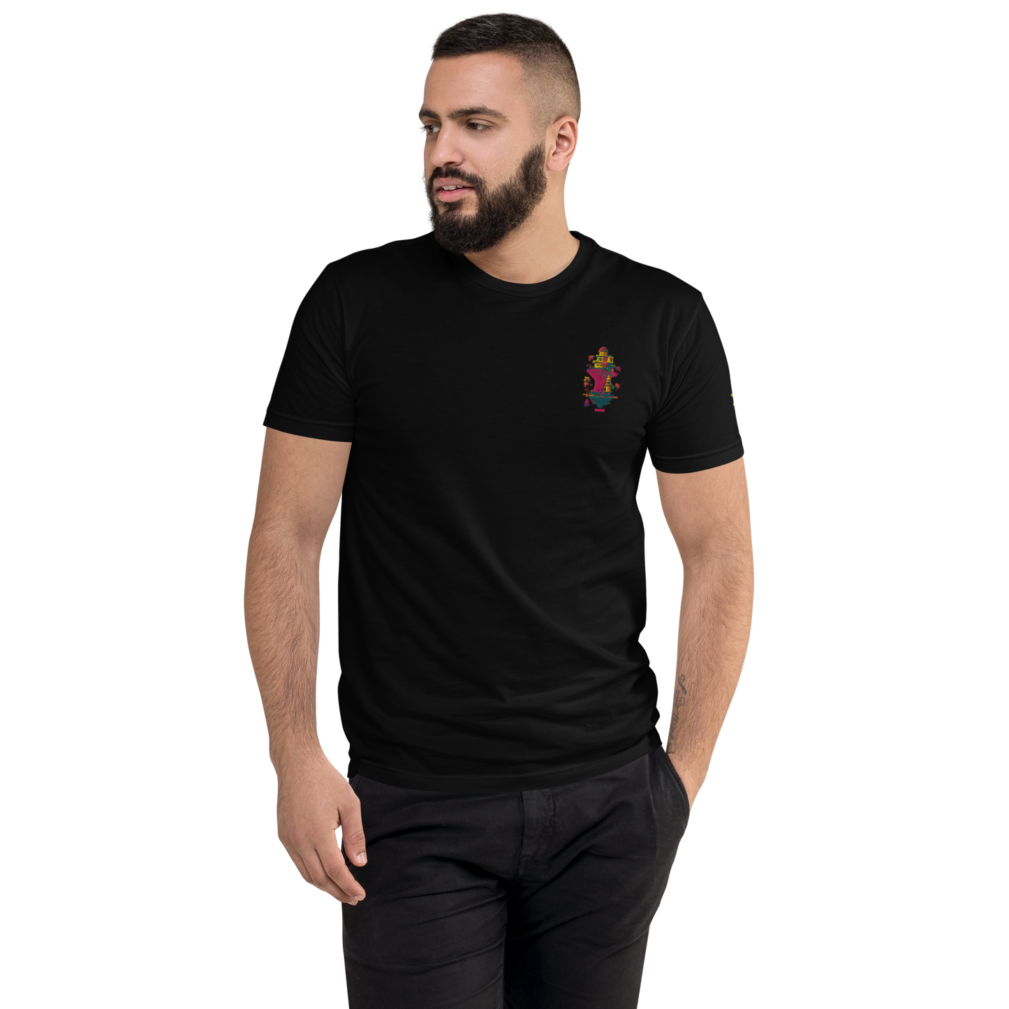 Premium Organic Music-Inspired Tees with Spotify Code | Pyramason MTD2