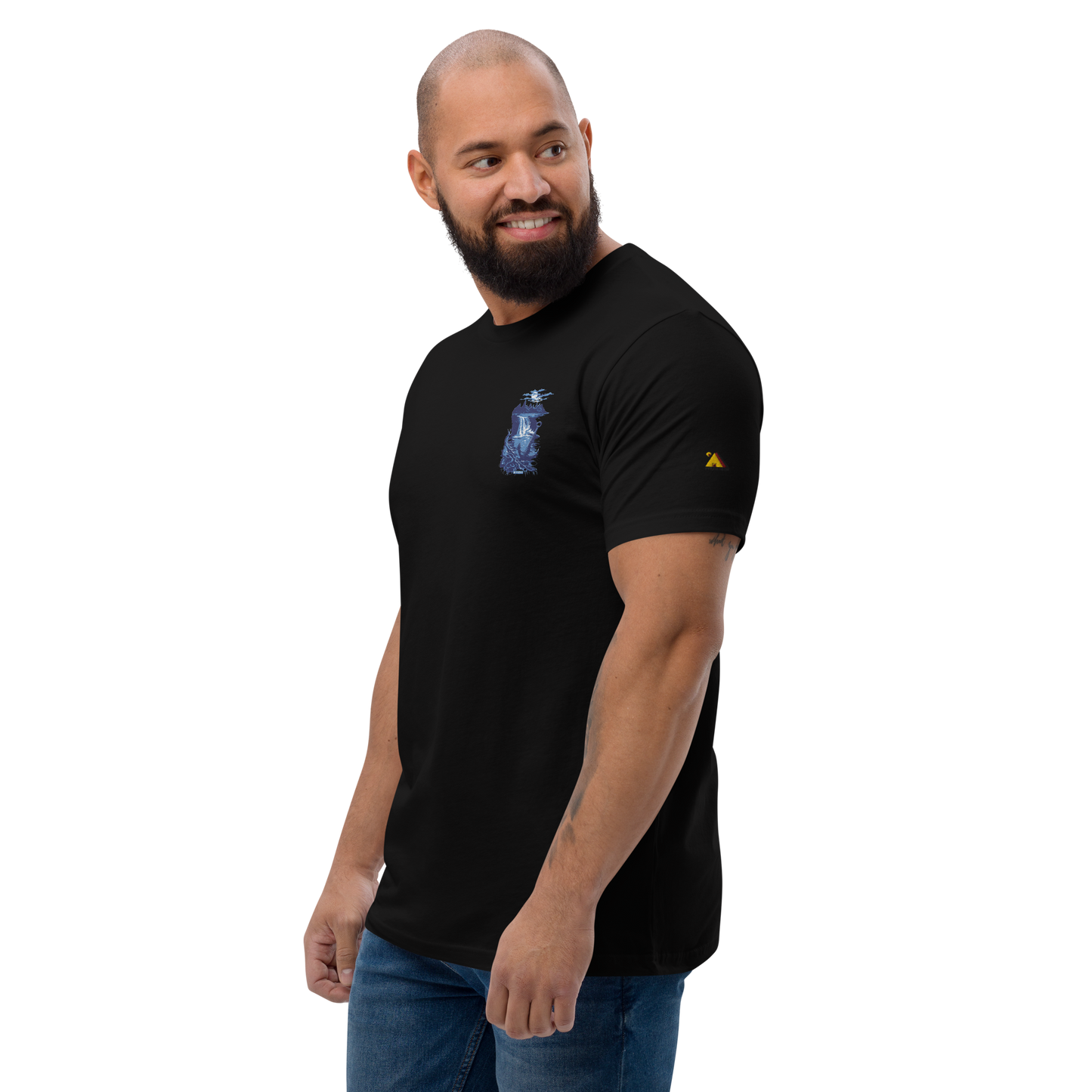 Premium Organic Music-Inspired Tees with Spotify Code | Pyramason MTD8