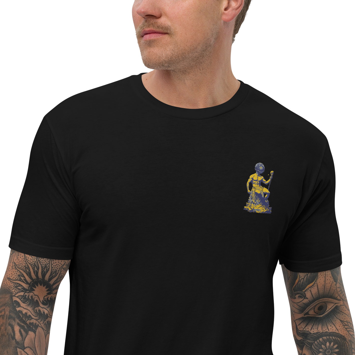 Premium Organic Music-Inspired Tees with Spotify Code | Pyramason MTD1