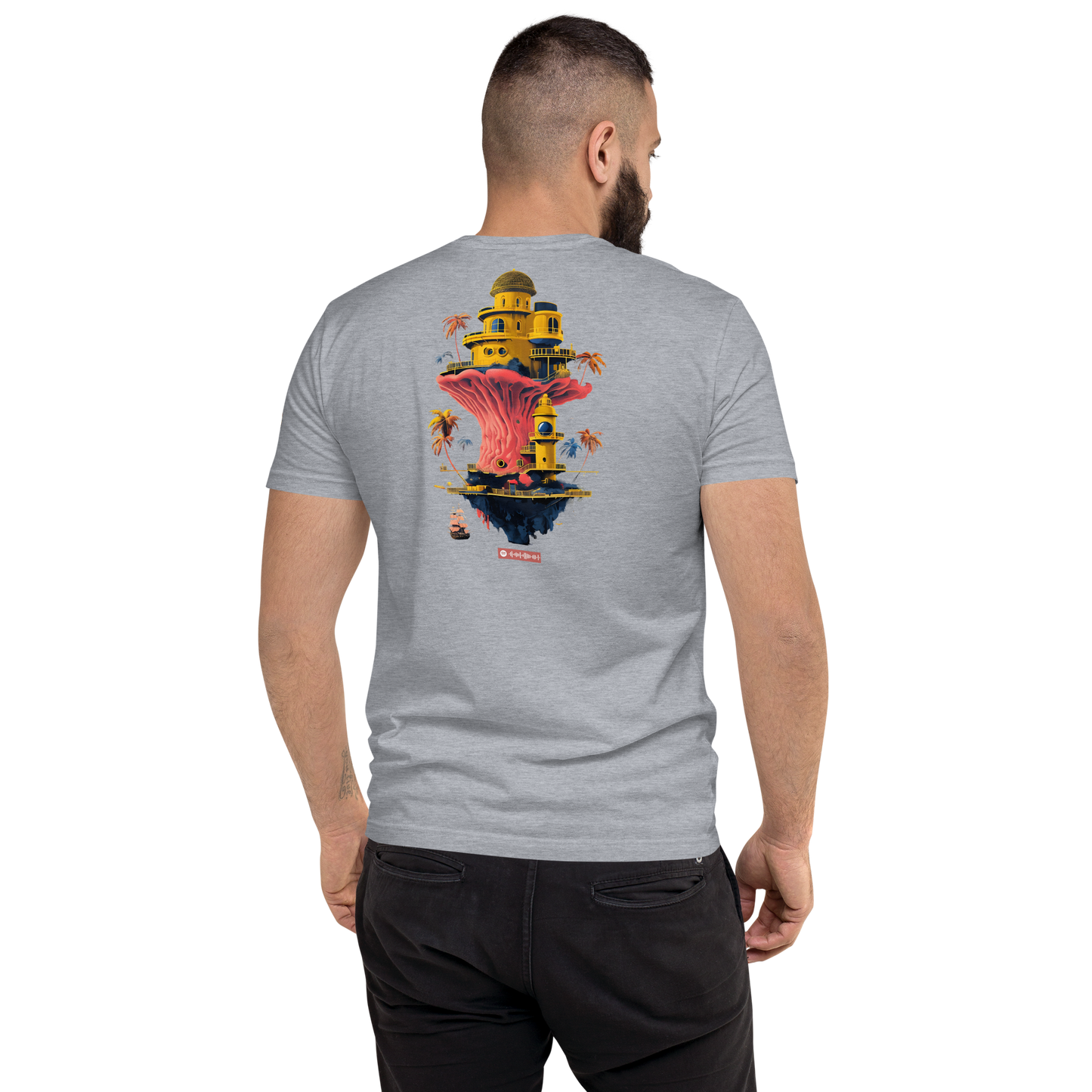 Premium Organic Music-Inspired Tees with Spotify Code | Pyramason MTD2