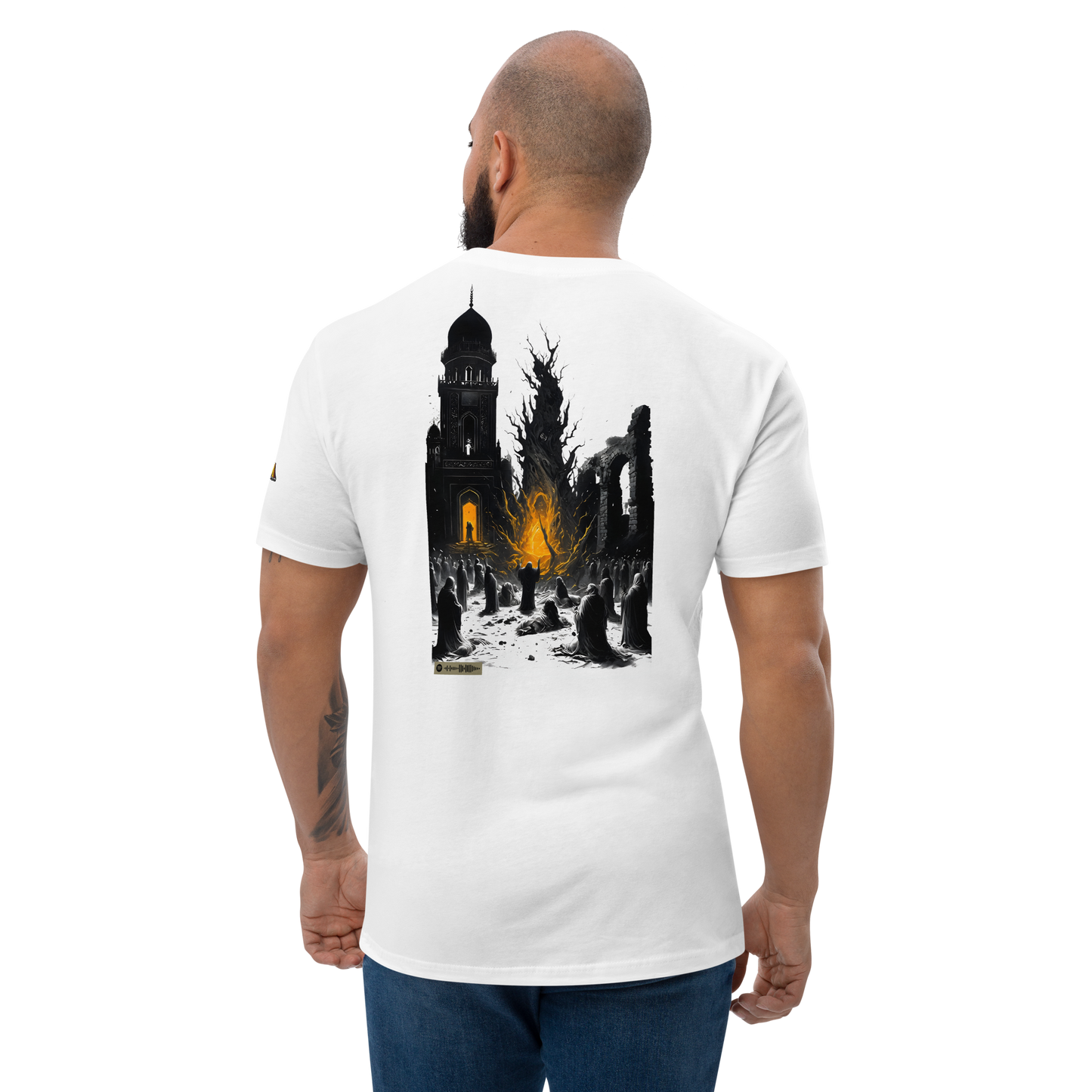 Premium Organic Music-Inspired Tees with Spotify Code | Pyramason MTD5