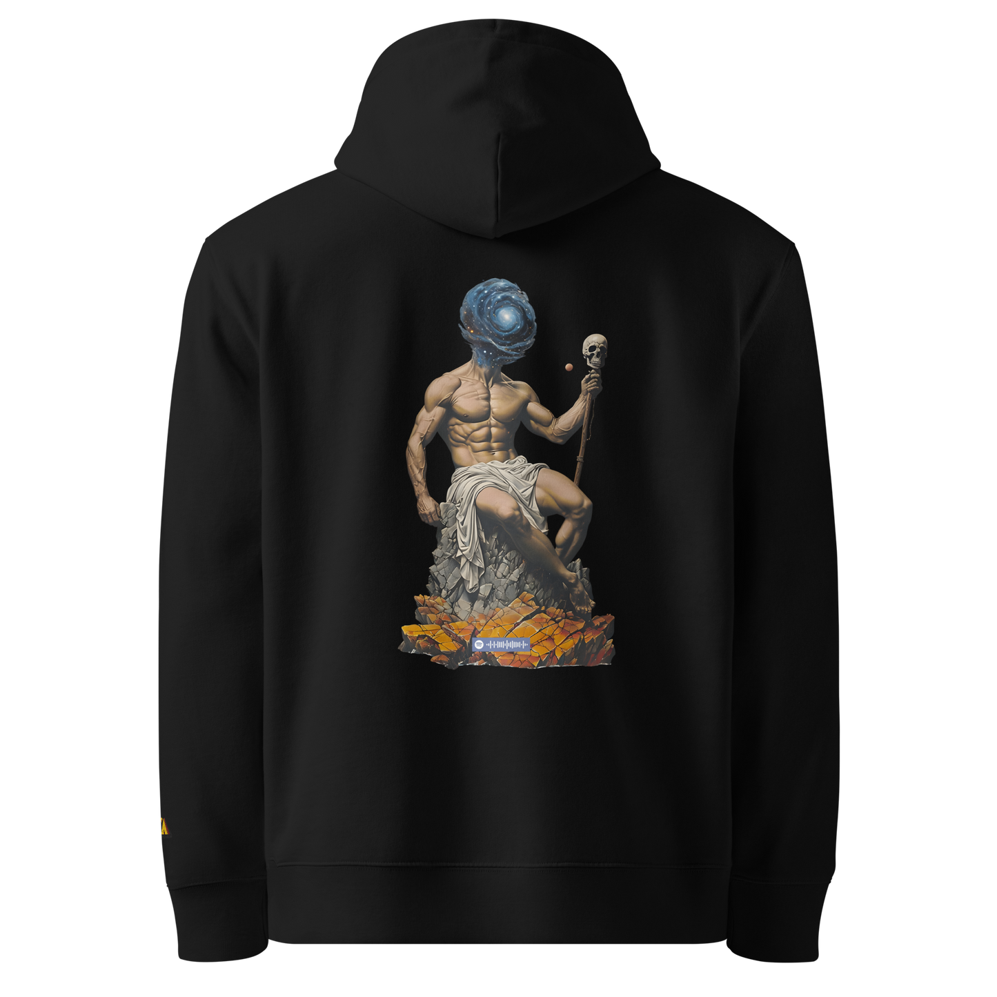 Premium Organic Music-Inspired Hoodie with Spotify Code | Pyramason MHD1