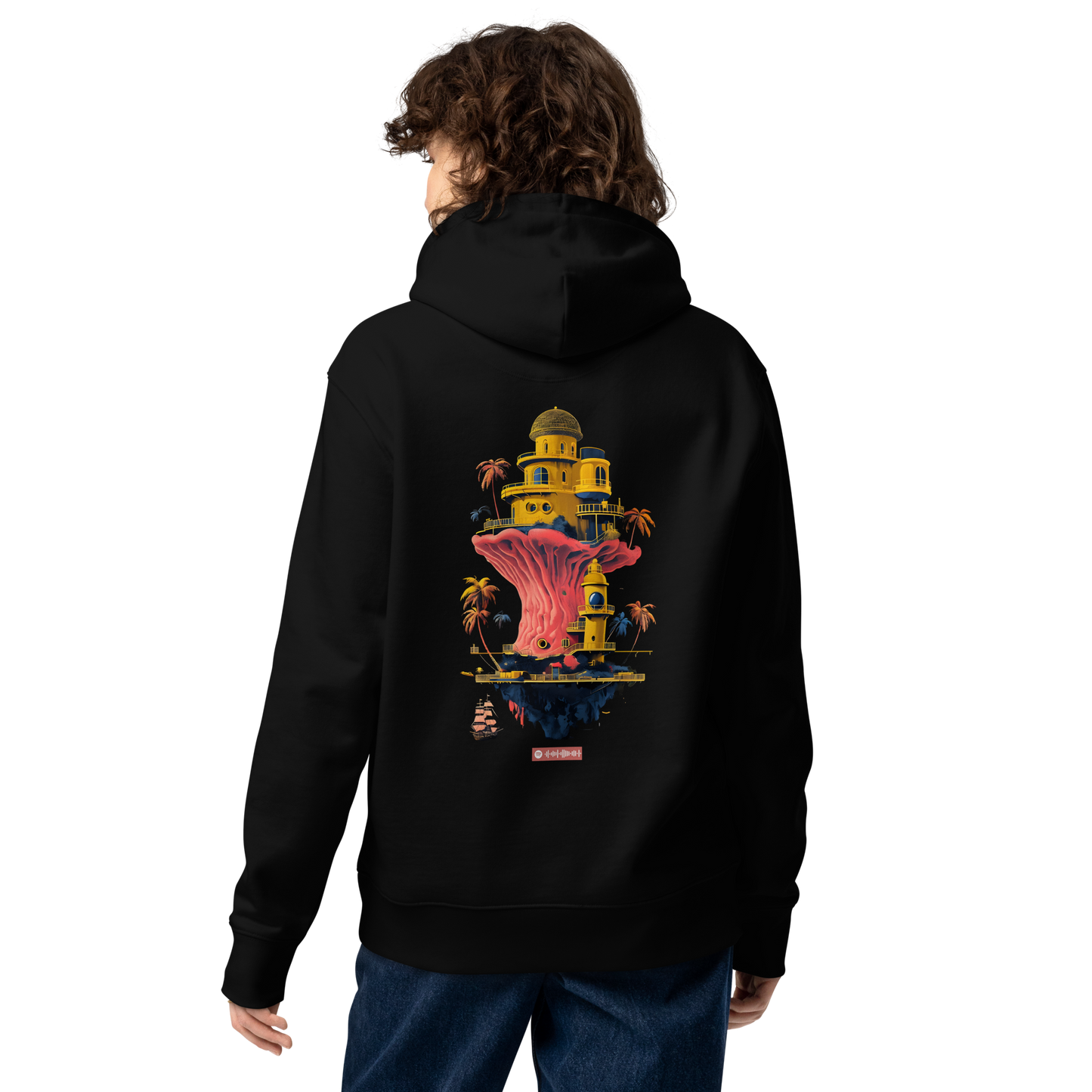 Premium Organic Music-Inspired Hoodie with Spotify Code | Pyramason MHD2
