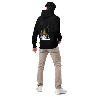 Premium Organic Music-Inspired Hoodie with Spotify Code | Pyramason MHD5