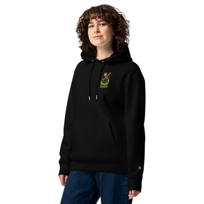 Premium Organic Music-Inspired Hoodie with Spotify Code | Pyramason MHD4