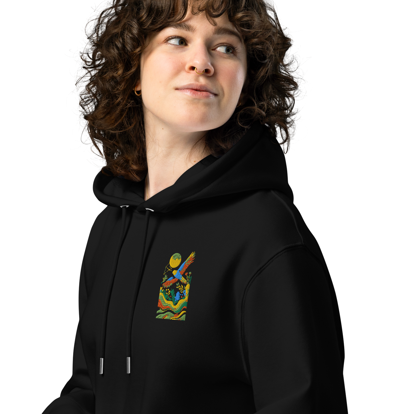 Premium Organic Music-Inspired Hoodie with Spotify Code | Pyramason MHD4