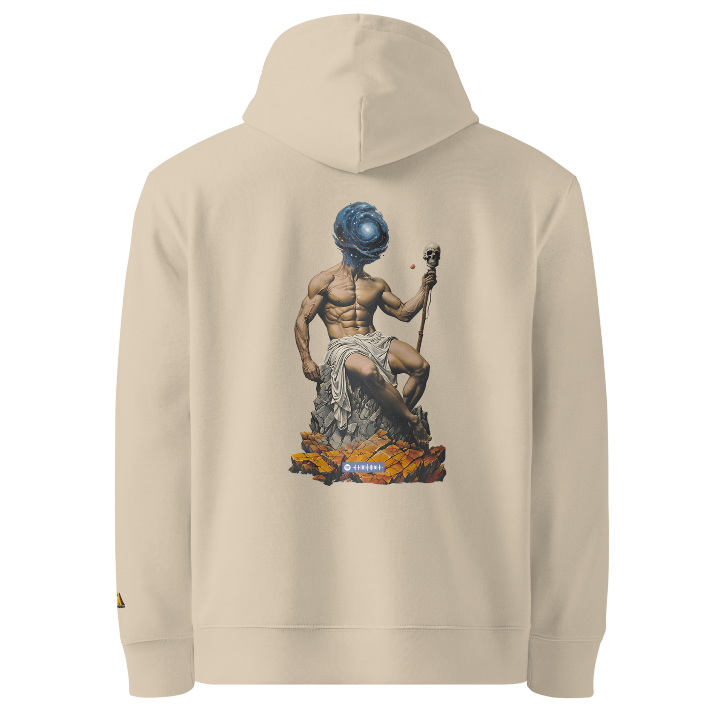 Premium Organic Music-Inspired Hoodie with Spotify Code | Pyramason MHD1