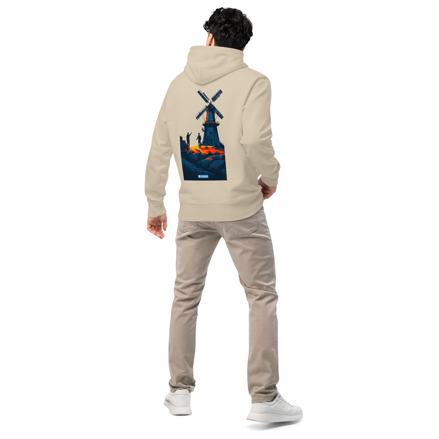 Premium Organic Music-Inspired Hoodie with Spotify Code | Pyramason MHD9