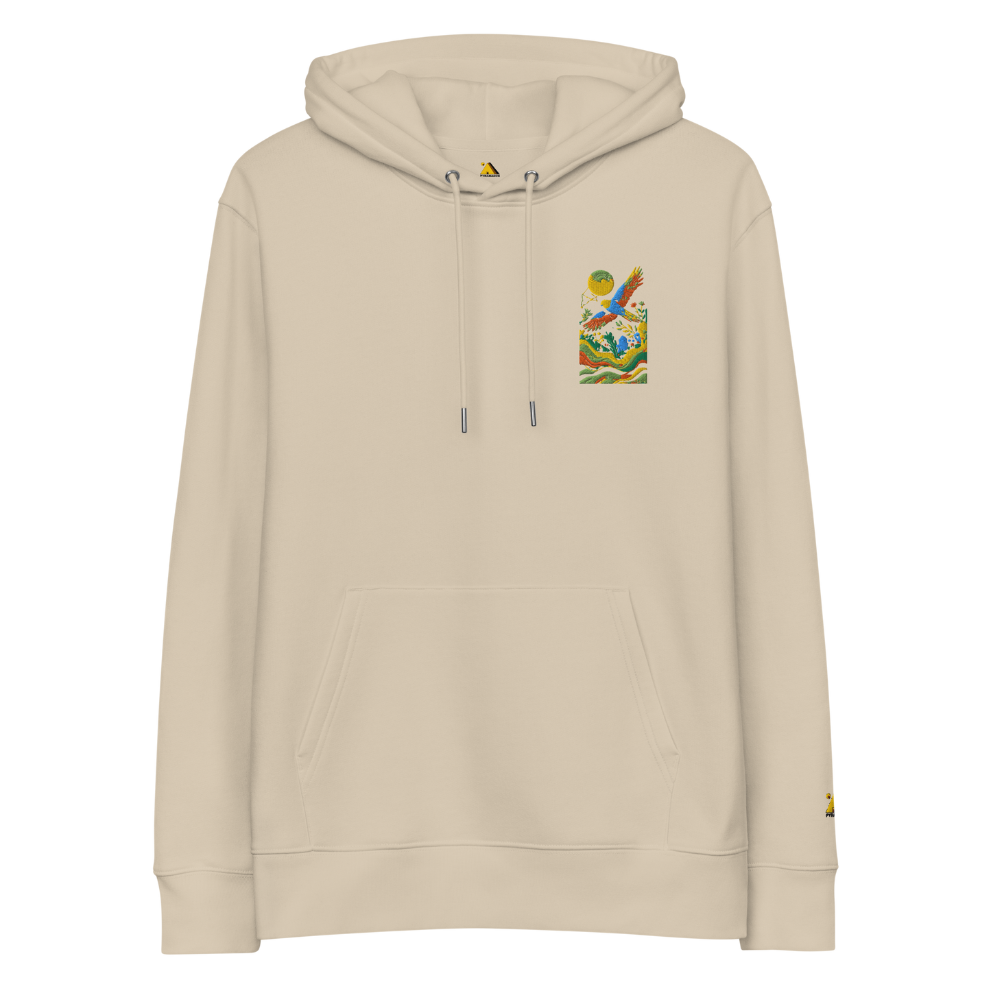 Premium Organic Music-Inspired Hoodie with Spotify Code | Pyramason MHD4