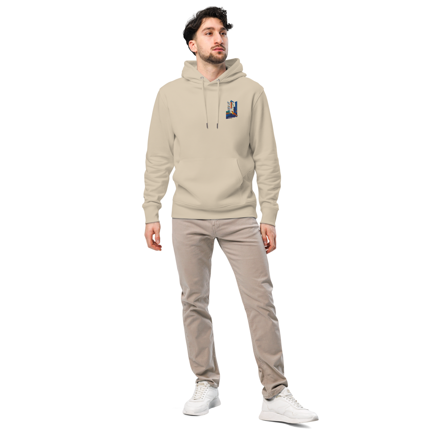 Premium Organic Music-Inspired Hoodie with Spotify Code | Pyramason MHD7